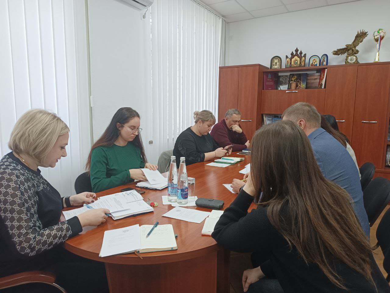 В Володарском муниципальном округе состоялось заседание межведомственной рабочей группы по вопросам охраны здоровья граждан под председательством заместителя главы Администрации Володарского муниципального округа Полтарак... В Володарском муниципальном округе состоялось заседание межведомственной рабочей группы по вопросам охраны здоровья граждан под председательством заместителя главы Администрации Володарского муниципального округа Полтарак...