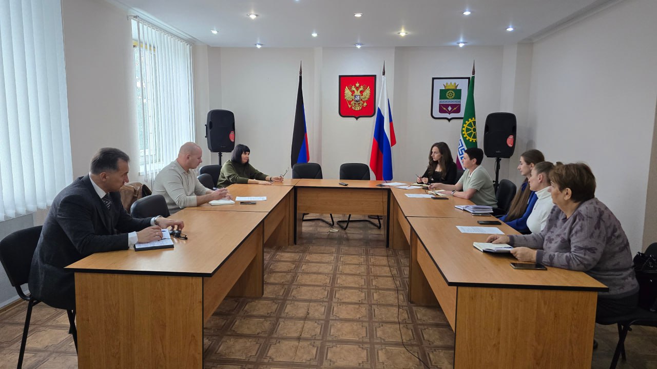 В Старобешевском округе состоялось очередное заседание межведомственного штаба по вопросам охраны здоровья