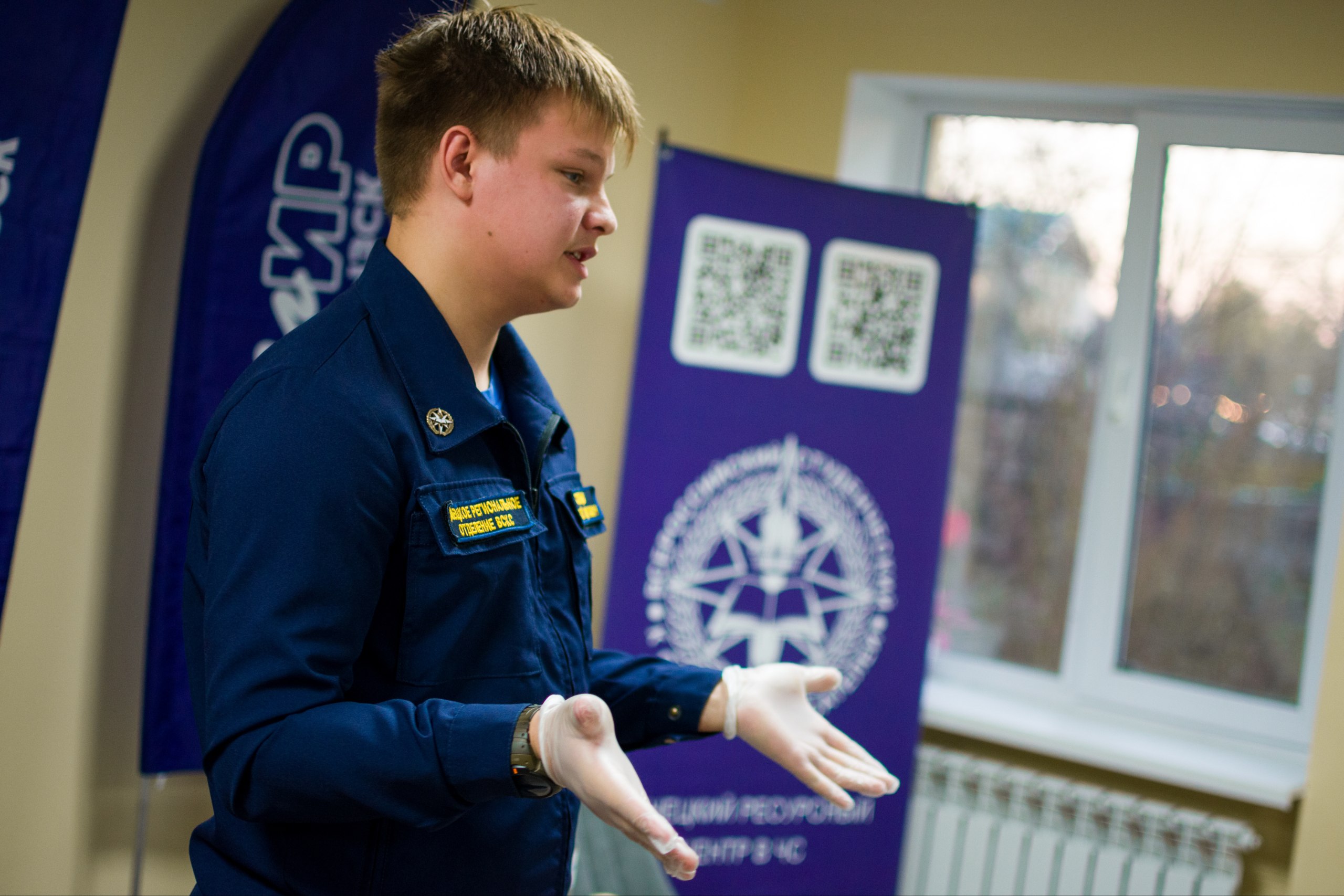 Добровольцы Донецкого РО ВСКС провели на базе ЦРМИРа в Харцызске агитационную встречу и мастер-класс по основам оказания первой помощи Добровольцы Донецкого РО ВСКС провели на базе ЦРМИРа в Харцызске агитационную встречу и мастер-класс по основам оказания первой помощи