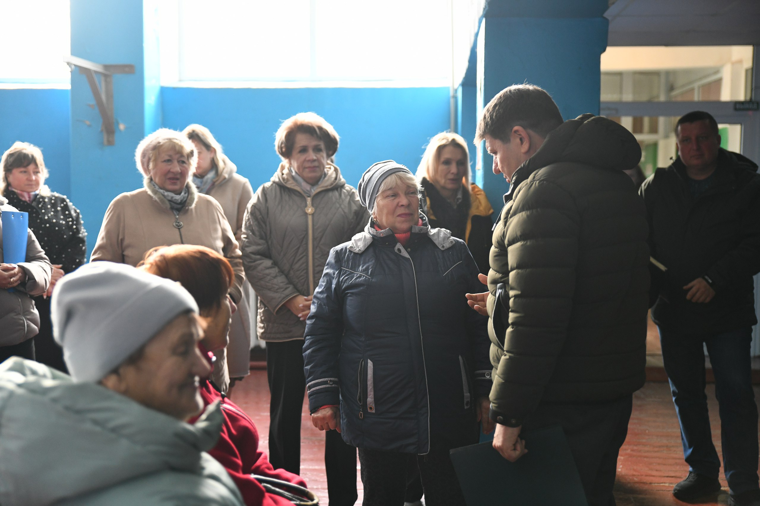 Владислав Ключаров: Сегодня пообщался с жителями пгт Криничная Владислав Ключаров: Сегодня пообщался с жителями пгт Криничная