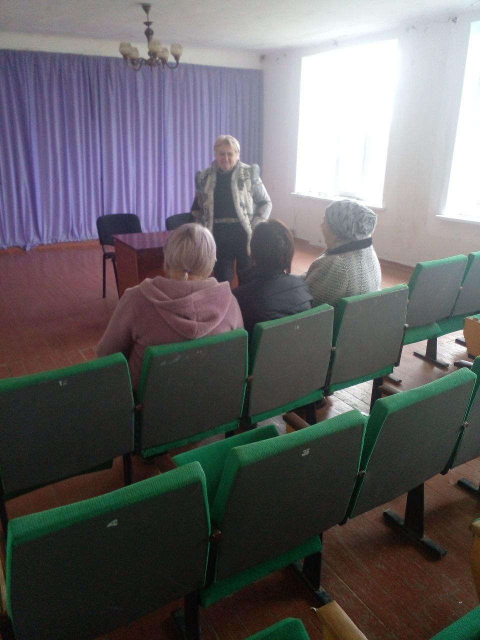 В с. Степано-Крынка состоялась встреча с жителями