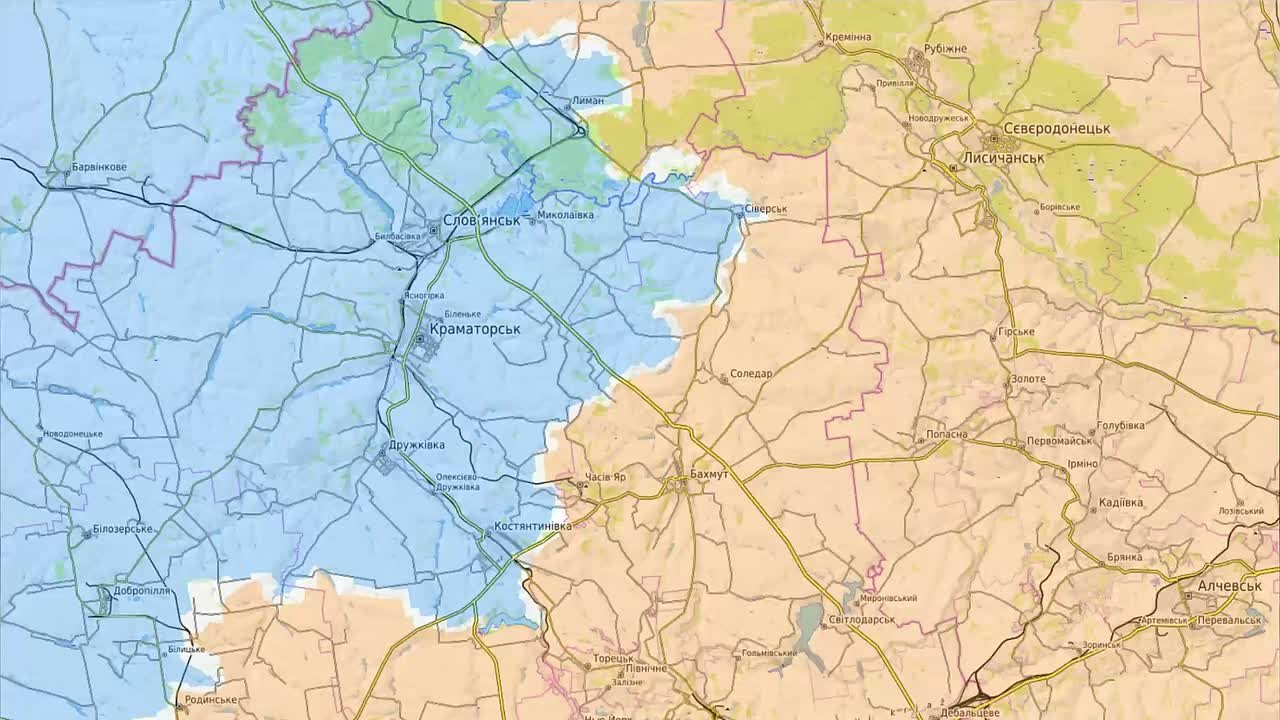 Михаил Онуфриенко: Хлопцi, вам мат! На направлениях главного удара сейчас происходит то, что показано в еще советском мультике «Ну, погоди», когда Волк гонялся за зайцем на комбайне, попутно ломая заборы и пакуя кур