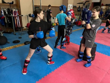 Мастер-класс по кикбоксингу