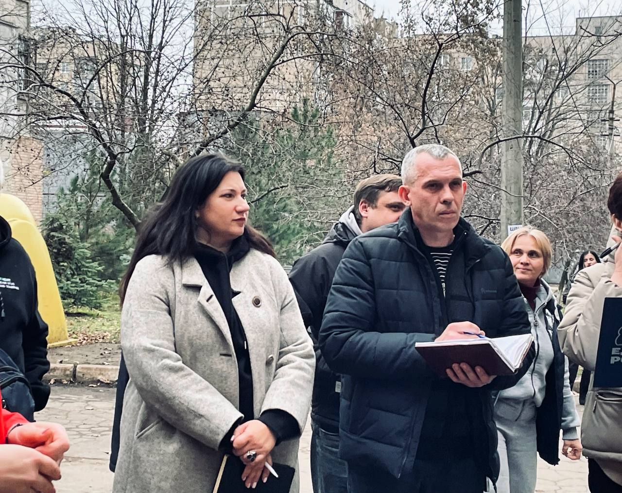 Председатель #Комитет_по_ЖКХ Анна Кондрыкинская провела сход граждан в Киевском районе Донецка