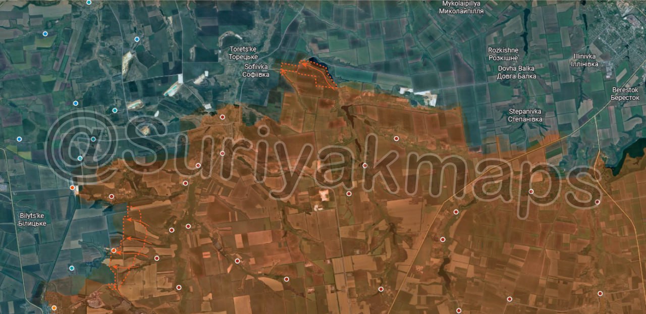 Северо-восточное направление (Купянский участок): Северо-восточное направление (Купянский участок):