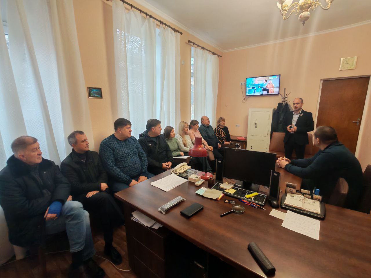 Встреча с трудовым коллективом