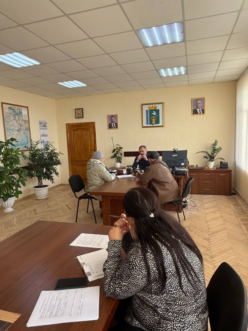 Борис Трима: Глава Мангушского муниципального округа провел личный прием граждан Борис Трима: Глава Мангушского муниципального округа провел личный прием граждан