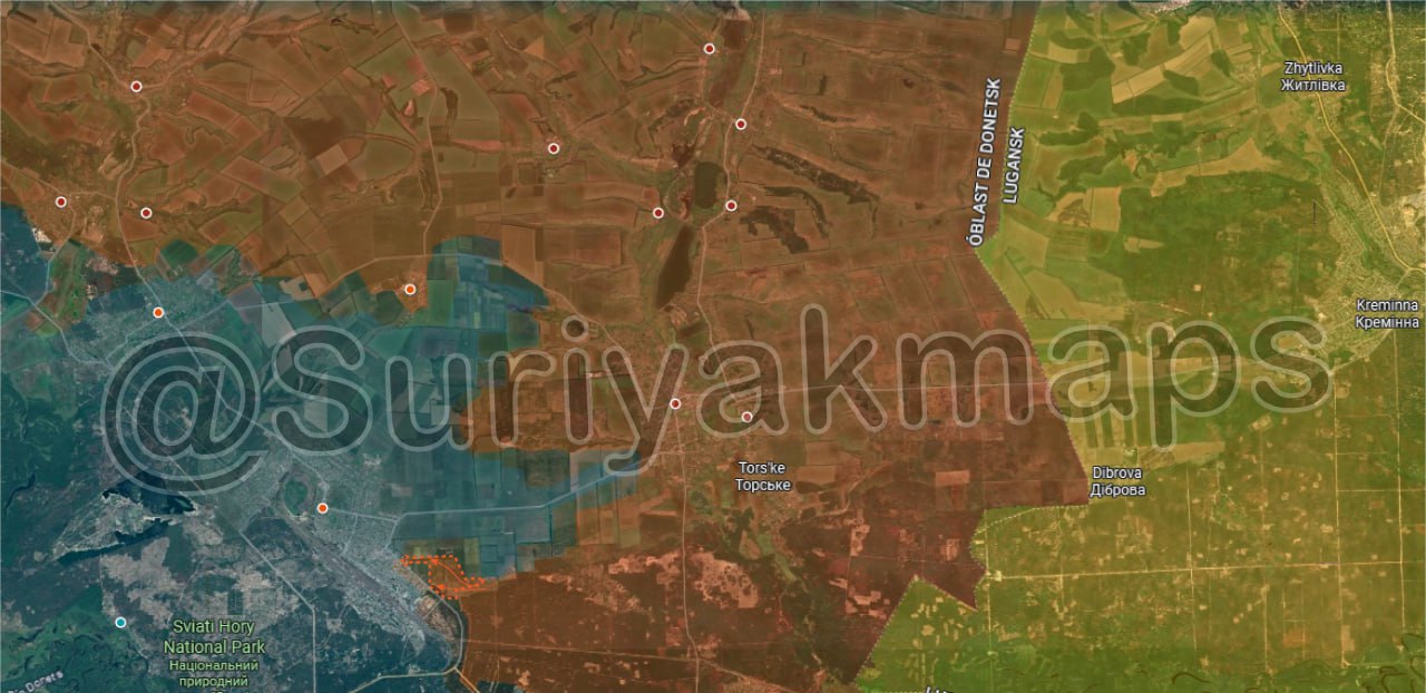 Северо-восточное направление (Купянский участок): Северо-восточное направление (Купянский участок):