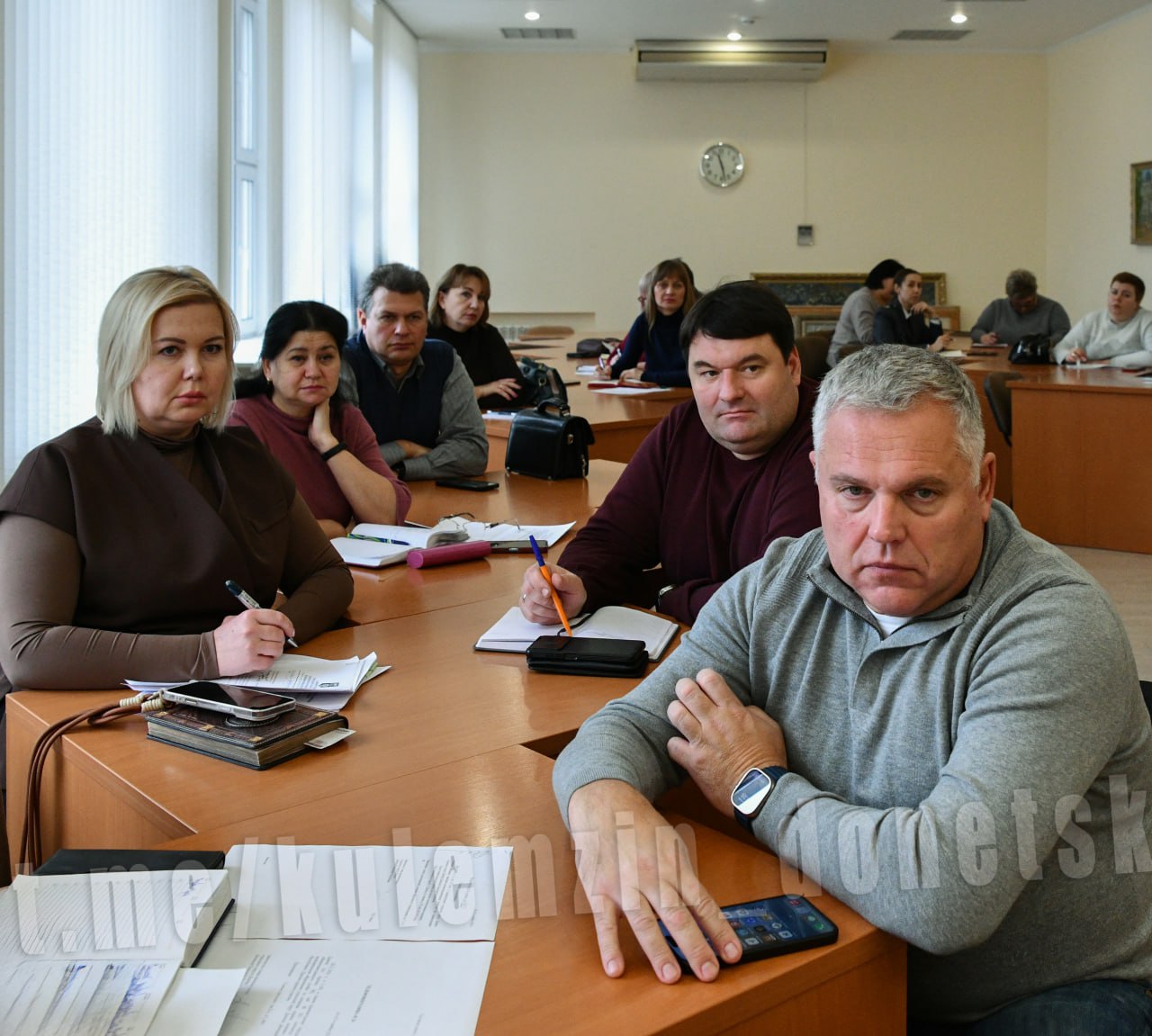 Алексей Кулемзин: Сегодня состоялось I заседание санитарно-противоэпидемической комиссии при администрации городского округа Донецк Донецкой Народной Республики Алексей Кулемзин: Сегодня состоялось I заседание санитарно-противоэпидемической комиссии при администрации городского округа Донецк Донецкой Народной Республики