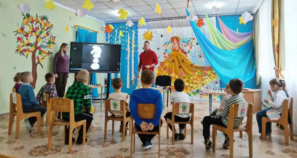 Мастер-класс по шахматам в детском саду "Чайка" Мастер-класс по шахматам в детском саду "Чайка"