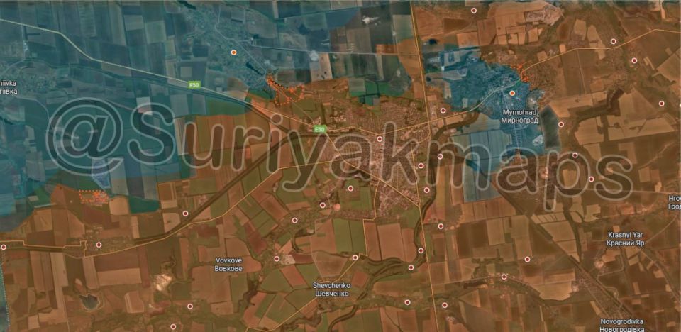 Мирноградское направление: Мирноградское направление: