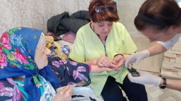 Врач Чермалыкской амбулатории ОПСМ осуществила выезд к маломобильным гражданам