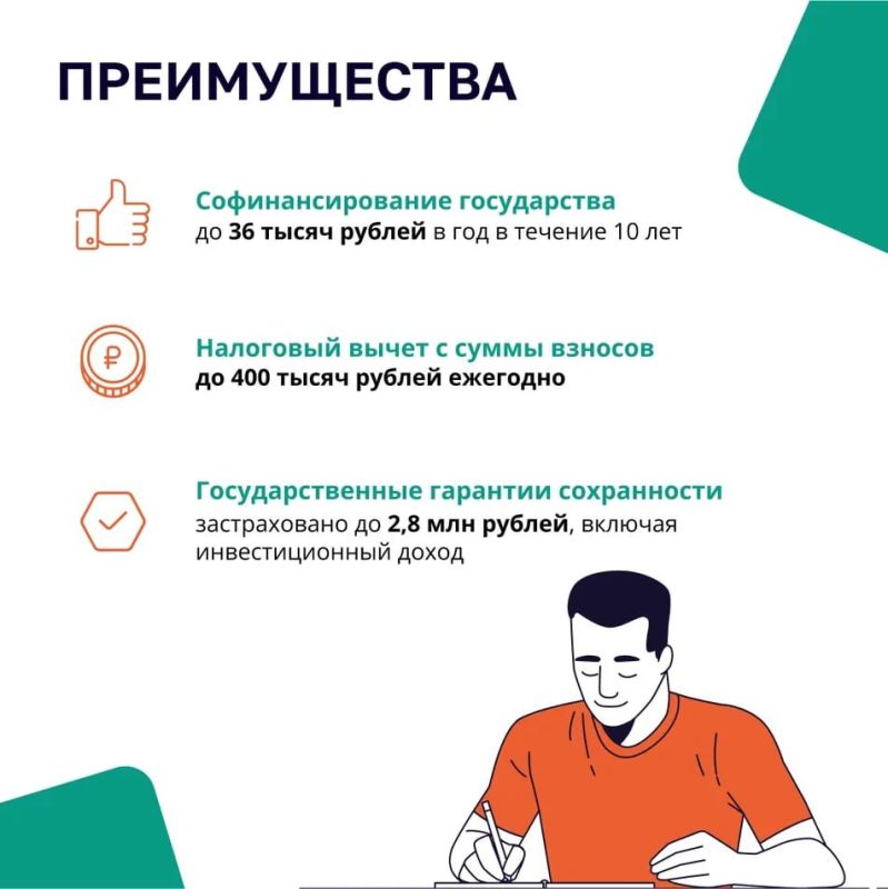 Жителям Республики доступна программа долгосрочных сбережений Жителям Республики доступна программа долгосрочных сбережений