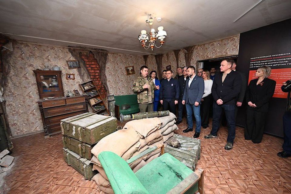 Уникальный музей «Поле битвы» открыли в Мариуполе Уникальный музей «Поле битвы» открыли в Мариуполе