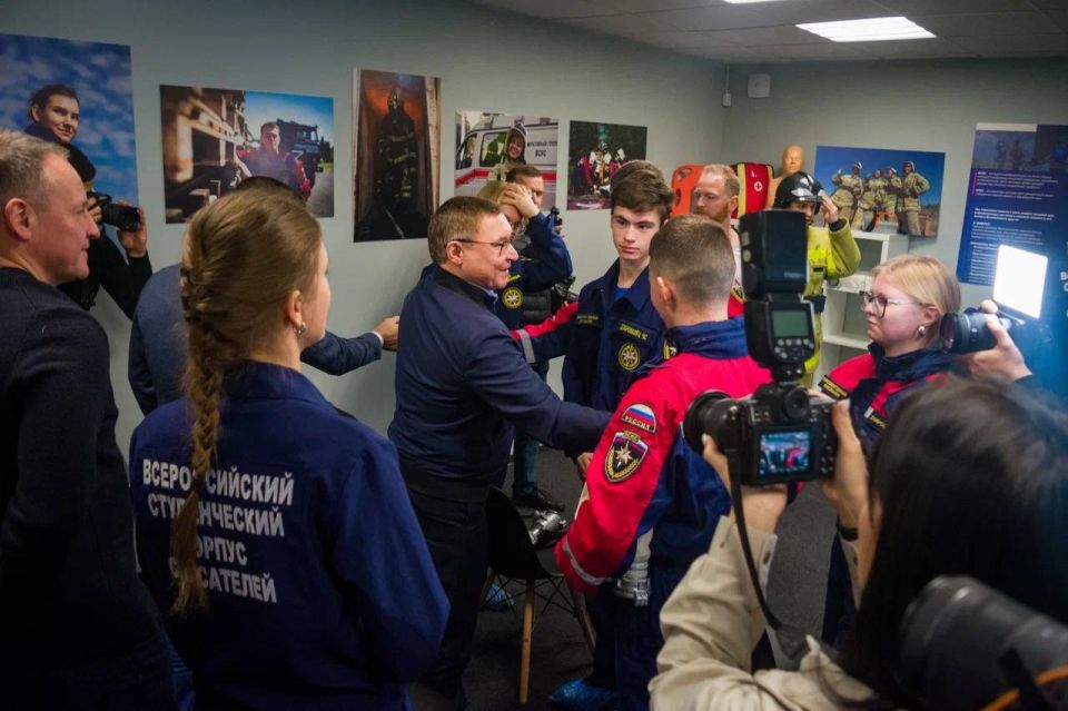 Открыт новый штаб мариупольских добровольцев ЧС Открыт новый штаб мариупольских добровольцев ЧС