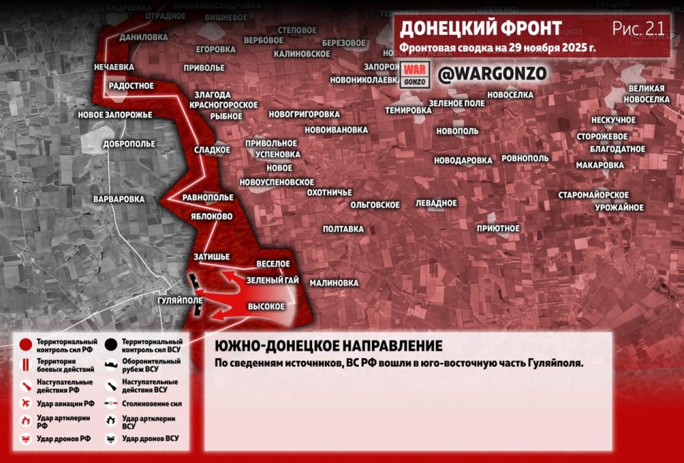 WarGonzo: ��������� ������ �� ���� 29.11.25