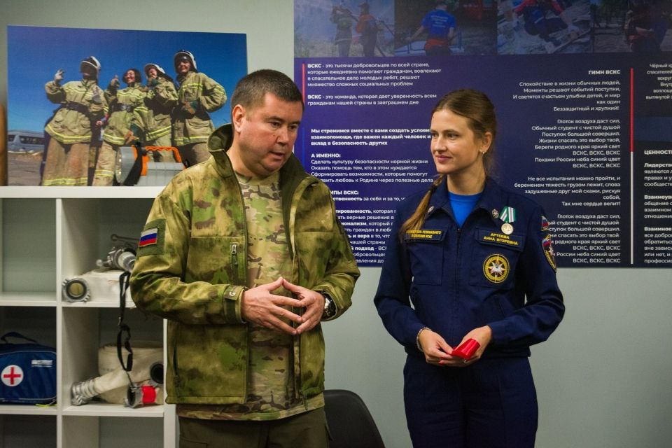 Открыт новый штаб мариупольских добровольцев ЧС Открыт новый штаб мариупольских добровольцев ЧС