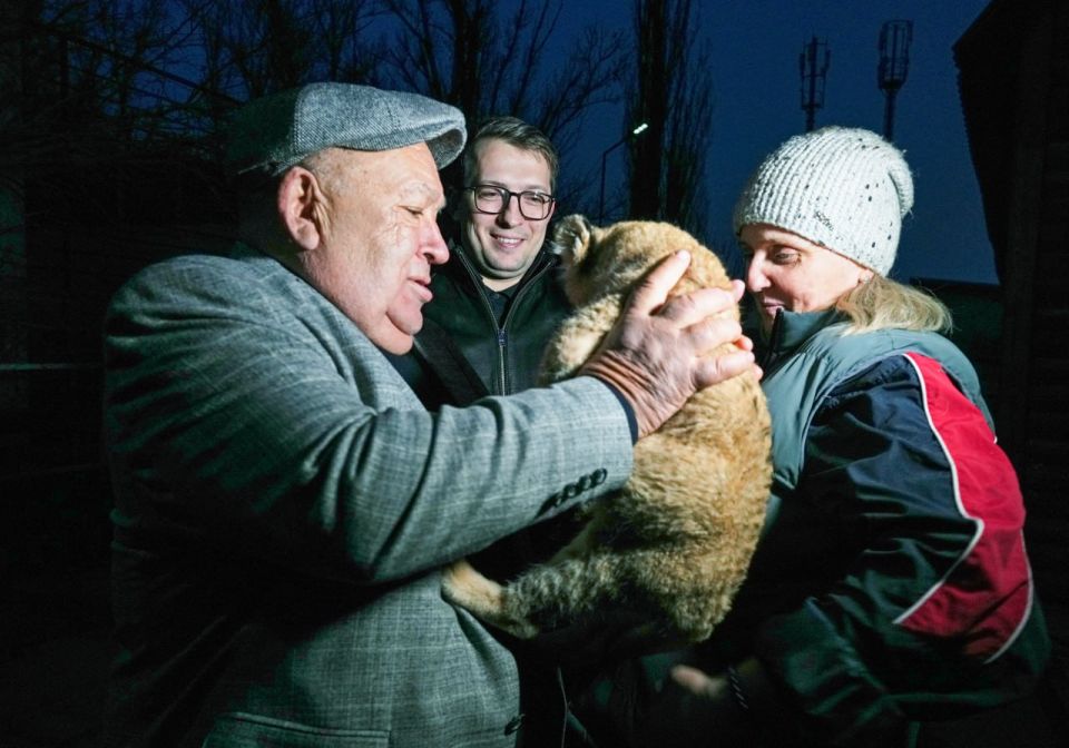 Антон Кольцов: В Мариупольский зоопарк прибыла новая обитательница – двухмесячная львица Антон Кольцов: В Мариупольский зоопарк прибыла новая обитательница – двухмесячная львица