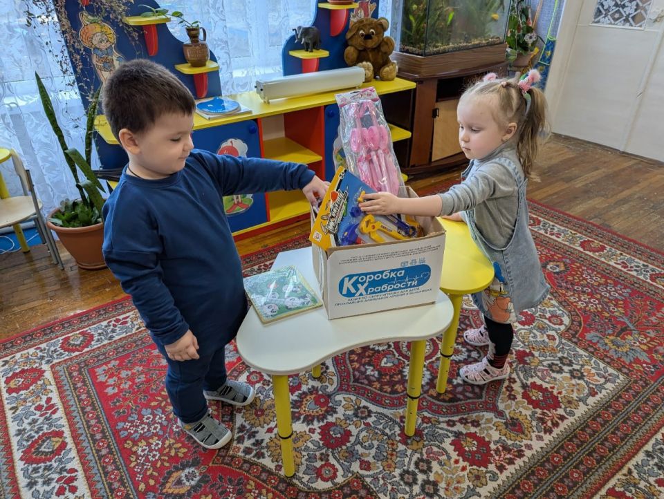 В Кировском подходит к завершению акция «Коробка храбрости» В Кировском подходит к завершению акция «Коробка храбрости»