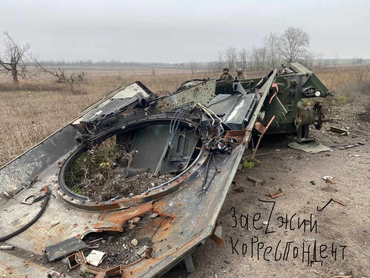 Григорий Вдовин: Смотрите, Леопард! Отвал башки и снос башни, все это вследствие детонации боеукладки