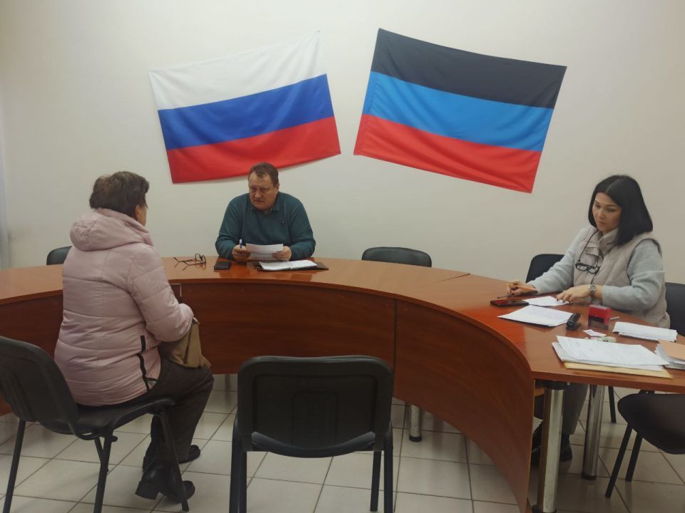Валентин Левченко: Сегодня, по установленному графику, провел прием граждан в Управе Валентин Левченко: Сегодня, по установленному графику, провел прием граждан в Управе