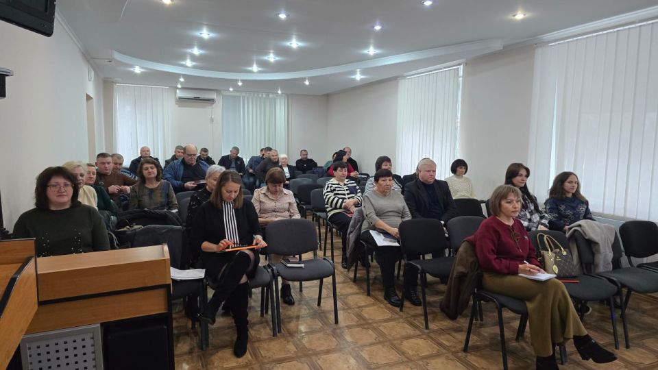 Николай Михайлов: Провел аппаратное совещание с руководителями структурных и территориальных подразделений Администрации Старобешевского муниципального округа, учреждений, организаций, предприятий Николай Михайлов: Провел аппаратное совещание с руководителями структурных и территориальных подразделений Администрации Старобешевского муниципального округа, учреждений, организаций, предприятий