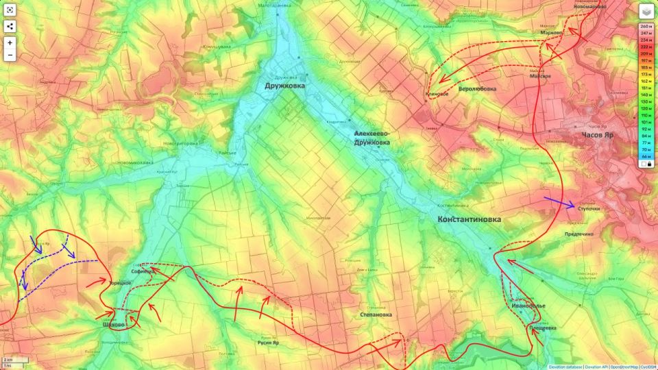 Юрий Подоляка: Константиновское направление на 01.12.25: Клиновое