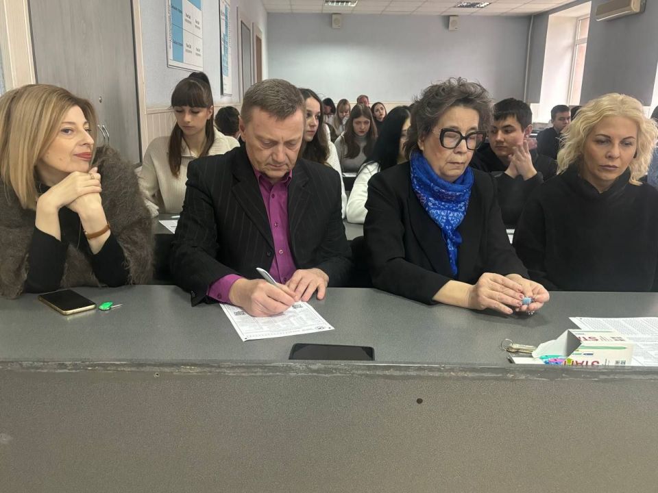 На экономическом факультете состоялся Географический диктант- 2025 На экономическом факультете состоялся Географический диктант- 2025