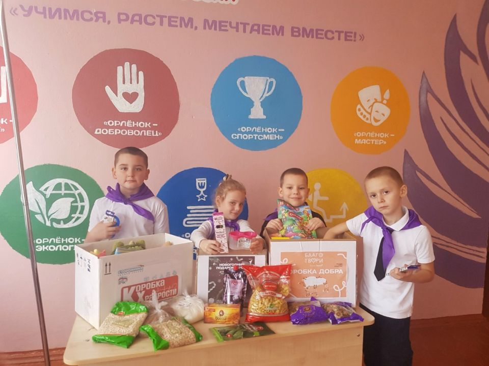 Первичные отделения Новоазовского местного отделения партии "Единая Россия" активно принимают участие в акции «Коробка храбрости» Первичные отделения Новоазовского местного отделения партии "Единая Россия" активно принимают участие в акции «Коробка храбрости»