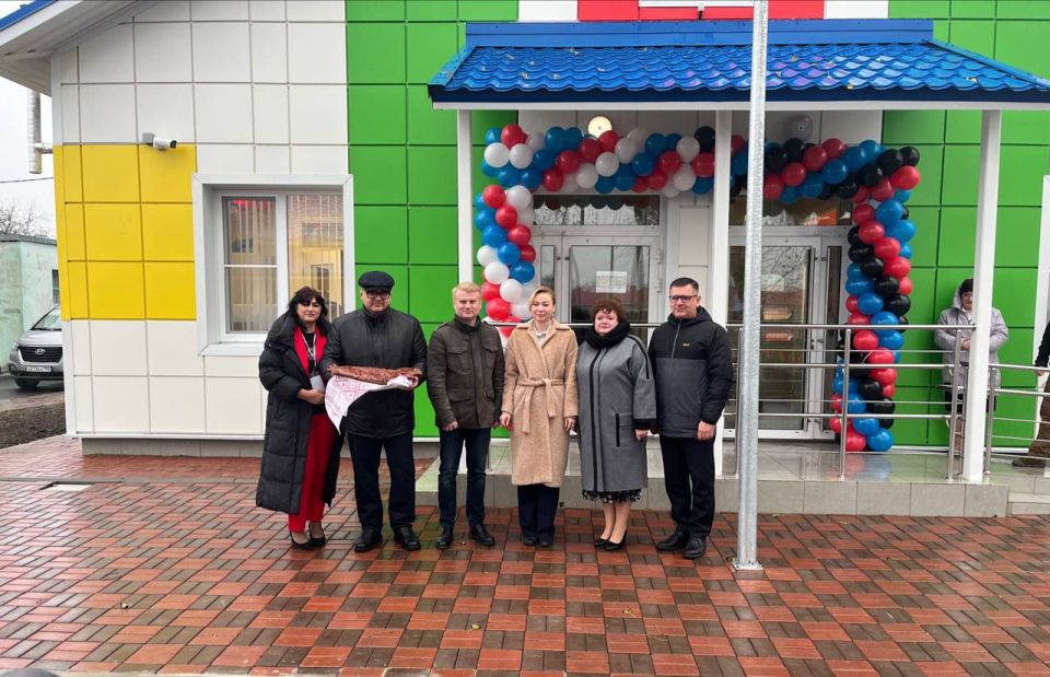 Василий Овчаров: Сегодня, 2 декабря, совместно с нашими уважаемыми гостями, принял участие в торжественном открытии обновленного детского сада в селе Безыменное Василий Овчаров: Сегодня, 2 декабря, совместно с нашими уважаемыми гостями, принял участие в торжественном открытии обновленного детского сада в селе Безыменное