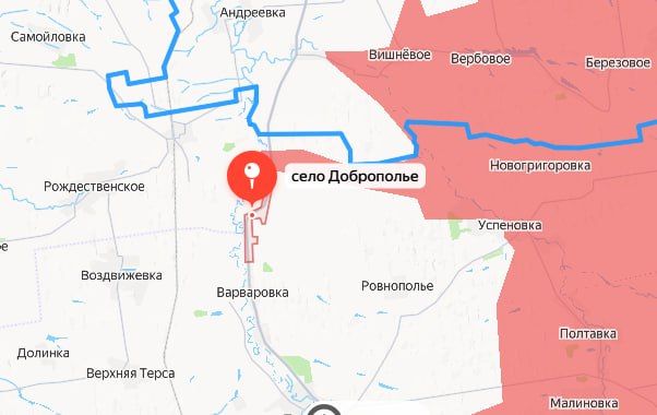 Российские военные освободили Зеленый Гай и Доброполье в Запорожской области, сообщило Минобороны Российские военные освободили Зеленый Гай и Доброполье в Запорожской области, сообщило Минобороны