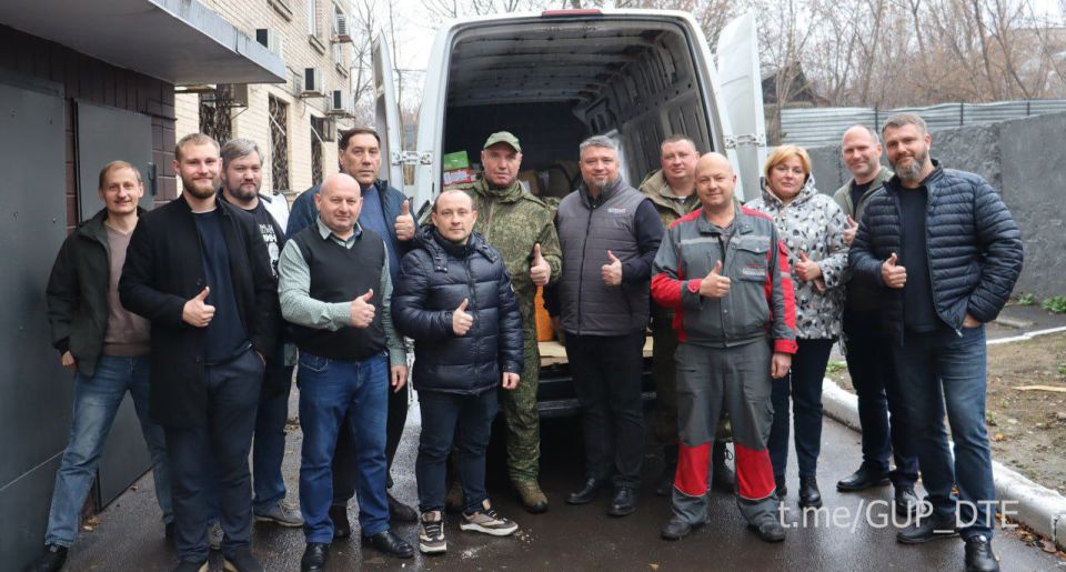 СОТРУДНИКИ "ДОНБАССТЕПЛОЭНЕРГО" ПЕРЕДАЛИ ПОМОЩЬ БОЙЦАМ СВО
