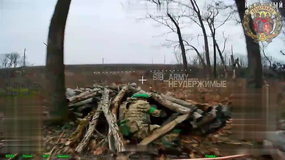 Объективный контроль работы по пехоте 32 омбр ВСУ в окрестностях Покровска, где противник несёт значительные потери