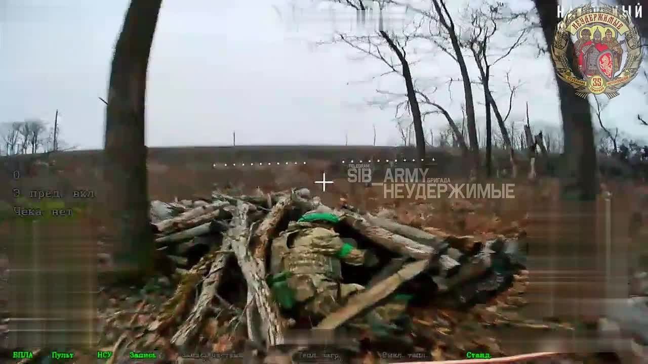 Объективный контроль работы по пехоте 32 омбр ВСУ в окрестностях Покровска, где противник несёт значительные потери