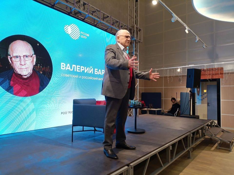 По мотивам встречи с Народным артистом России Валерием Бариновым По мотивам встречи с Народным артистом России Валерием Бариновым