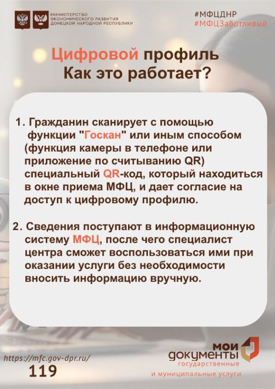 Цифровой профиль гражданина (ЦПГ) Цифровой профиль гражданина (ЦПГ)