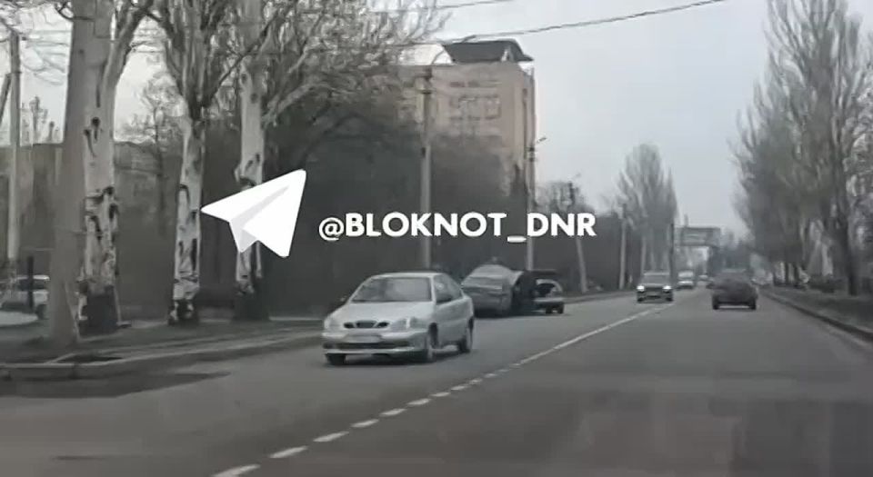 Догнали друг друга у Горного техникума