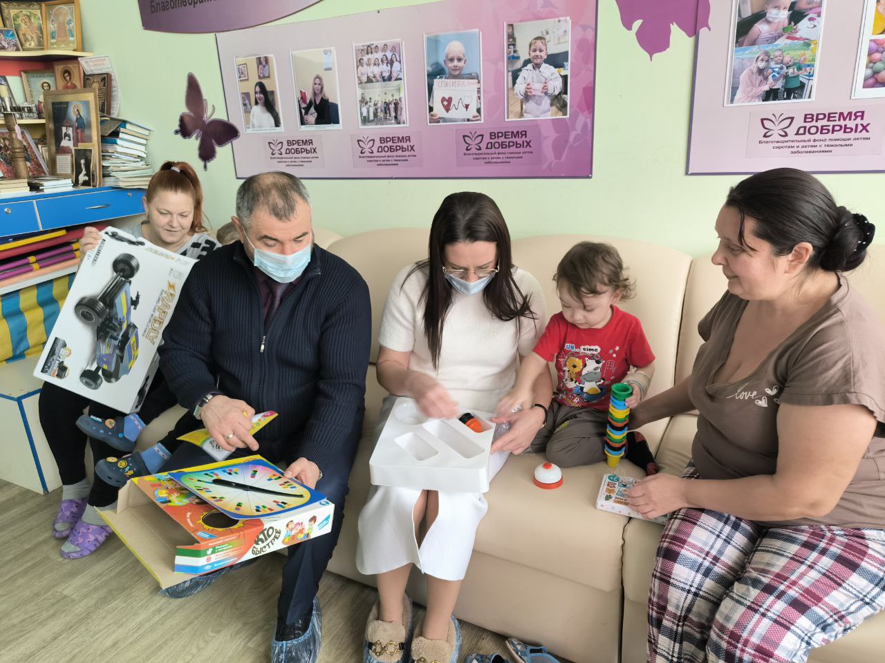 «Коробка храбрости» принесла радость маленьким пациентам! «Коробка храбрости» принесла радость маленьким пациентам!