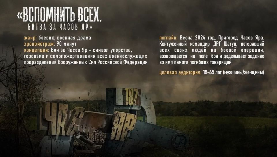 В окрестностях Донецка снимут фильм о битве за Часов Яр: локации и актерский состав уже отобраны В окрестностях Донецка снимут фильм о битве за Часов Яр: локации и актерский состав уже отобраны