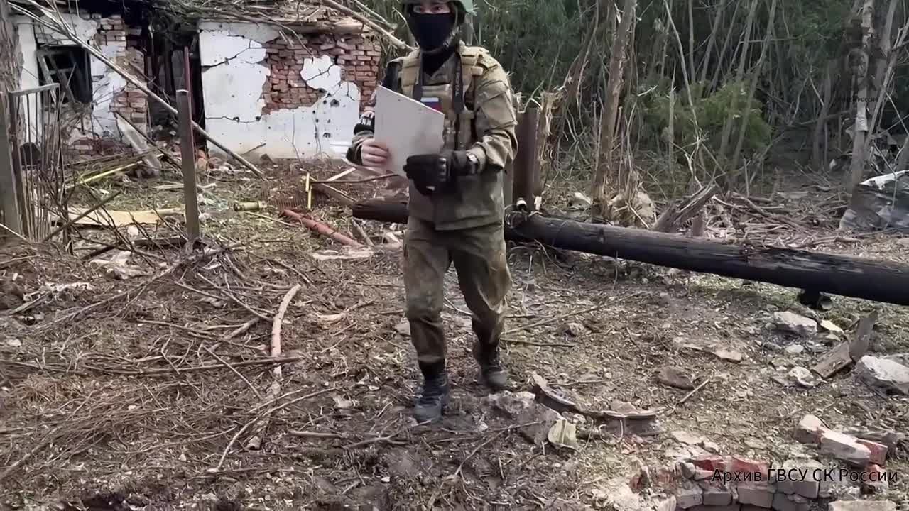 Следователями СК России зафиксированы очередные преступления ВФУ в отношении мирного населения ДНР