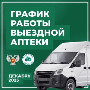 График работы автоаптеки на декабрь — в карточках Минздрава ДНР