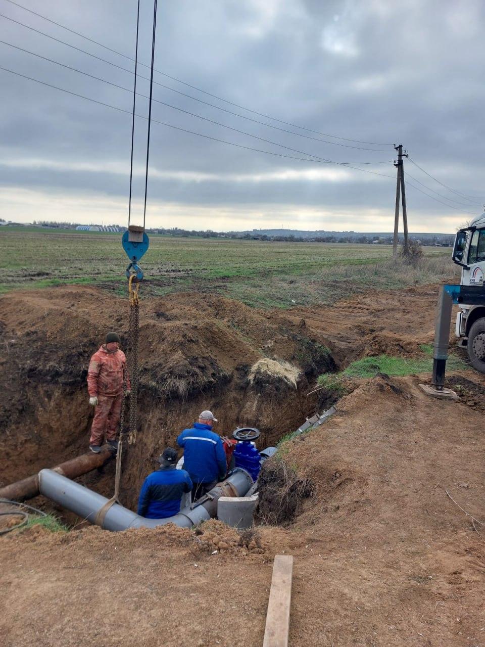 Борис Трима: Нижегородские подрядчики завершили работы по замене участка водопроводной сети в Урзуфе Борис Трима: Нижегородские подрядчики завершили работы по замене участка водопроводной сети в Урзуфе