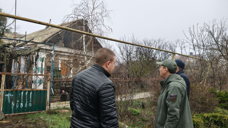 Константин Зинченко: Восстановление частного сектора с. Егоровка