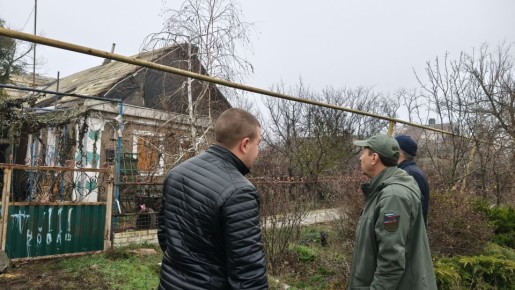 Константин Зинченко: Восстановление частного сектора с. Егоровка