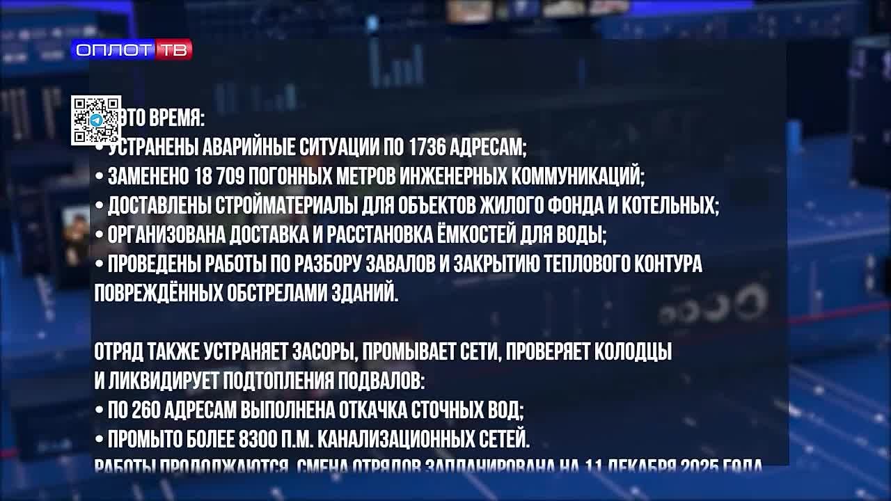 Аварийщики из Кузбасса за три месяца устранили 1736 аварий в Горловке