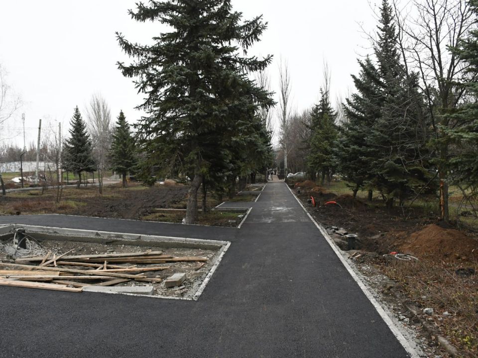 В Кировском парке продолжается масштабное обновление южной части В Кировском парке продолжается масштабное обновление южной части
