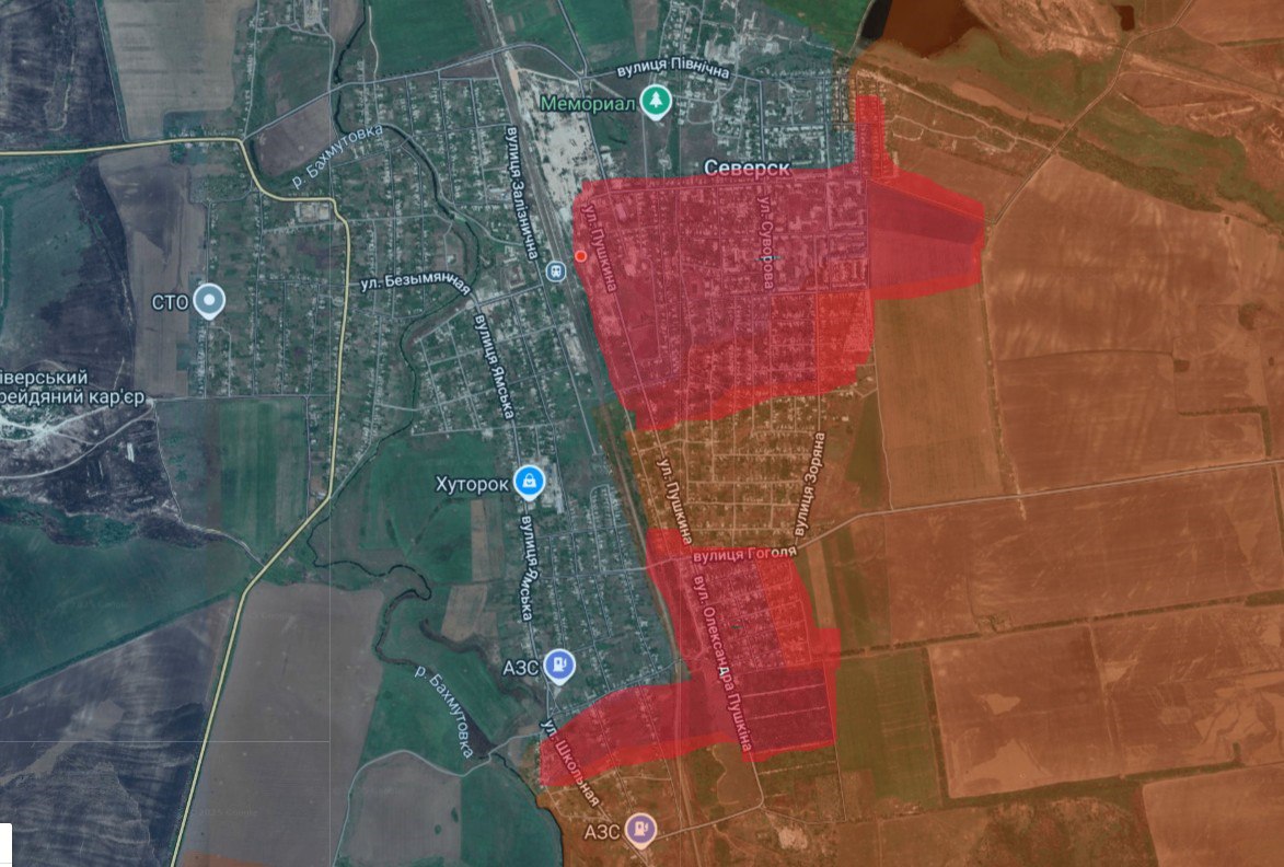 Поступает информация о продвижении ВС РФ в Северске
