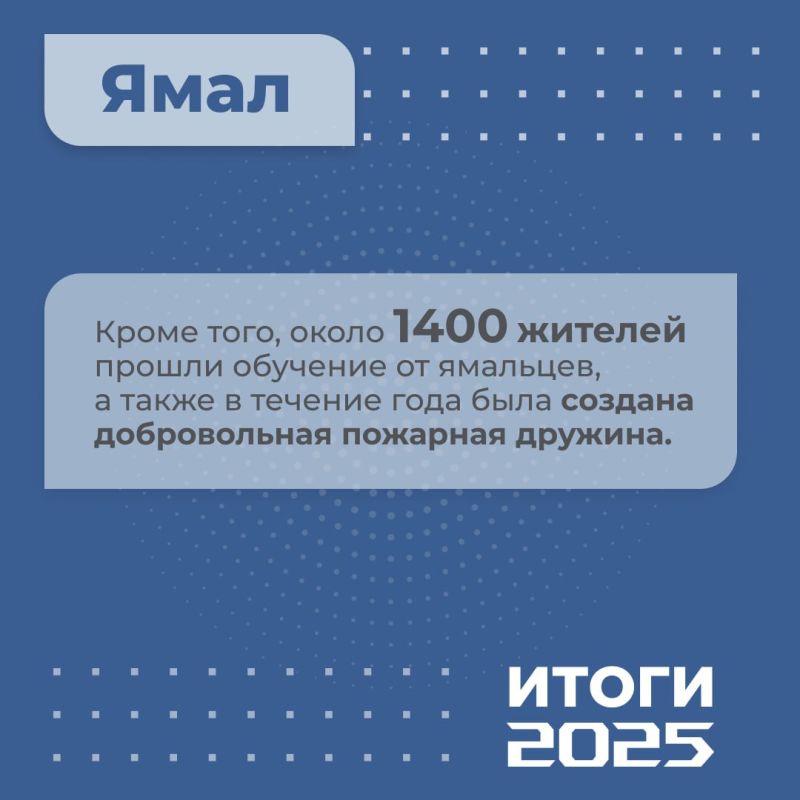 Ямал подвел итоги шефской поддержки Волновахского округа в 2025 году Ямал подвел итоги шефской поддержки Волновахского округа в 2025 году