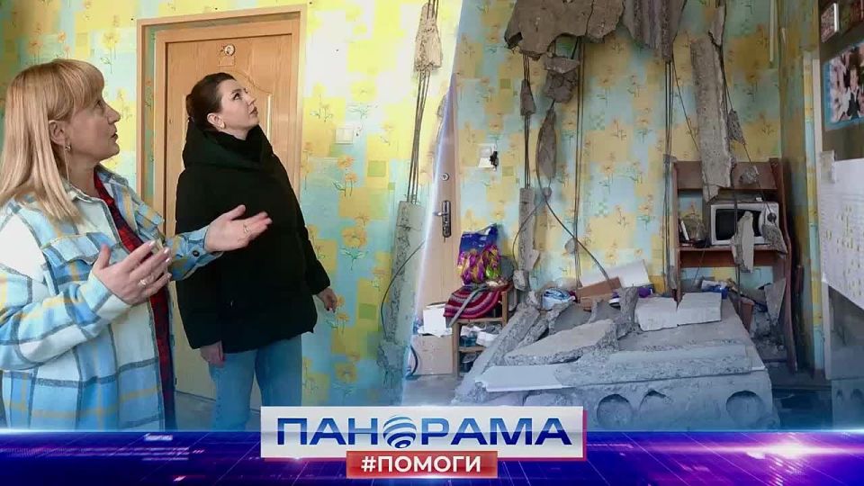 Обвал кровли! Три года после прилёта снаряда, но ремонта до сих пор нет