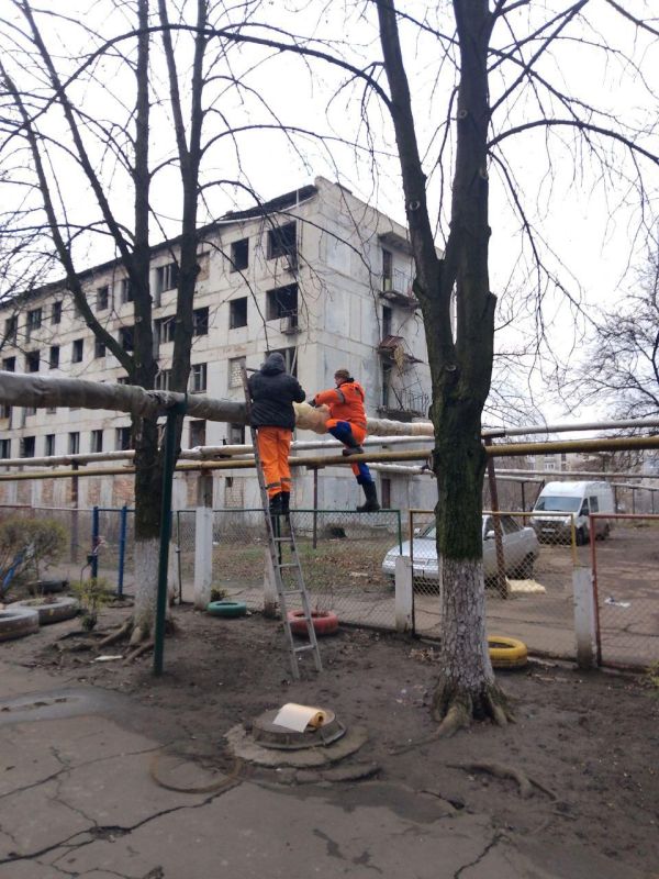 Бригада владимирцев работает в Кировском Бригада владимирцев работает в Кировском
